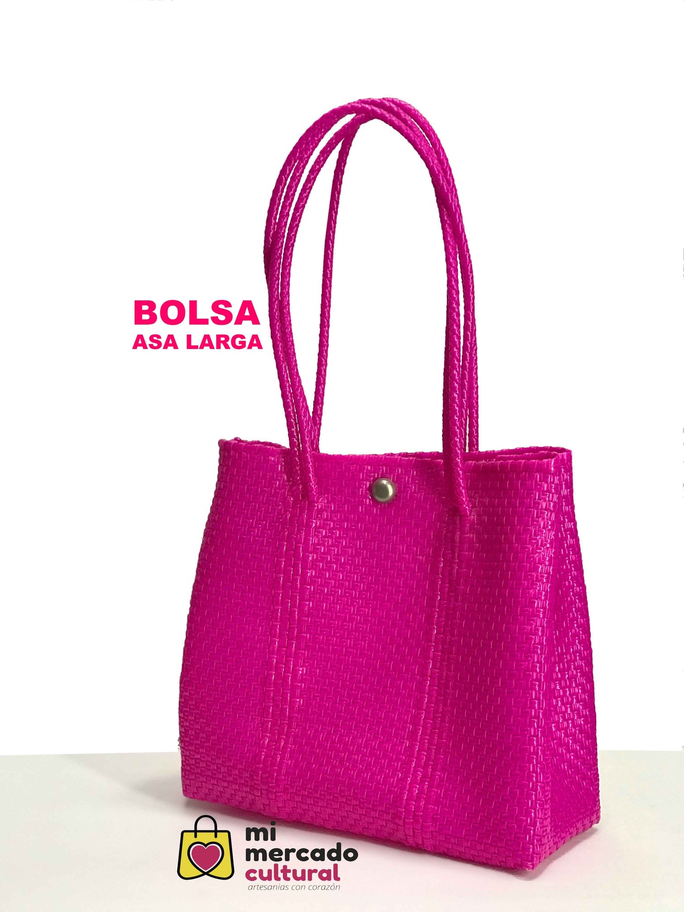Trendier Loveclip Bolsas De Plastico Bolsa Tejido De Color Rosa